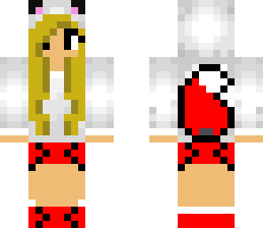 little fox girl red blonde
