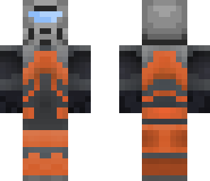 space man orange