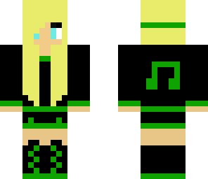 green dj girl