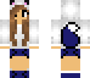 little fox girl navy