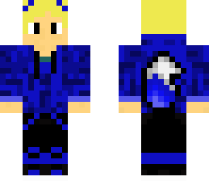 blue wolf boy