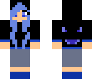 blue enderdragon girl