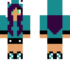 teal and black edit