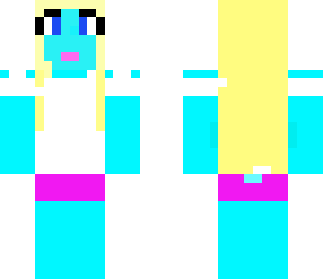smurf girl