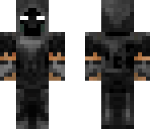 black ghost guy
