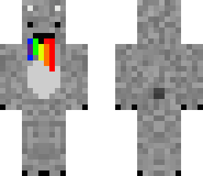 derpy bear throwing up rainbows