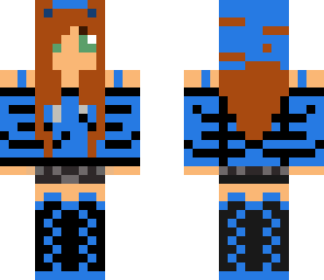 blue stripes