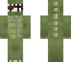 me in a dinosaur suit