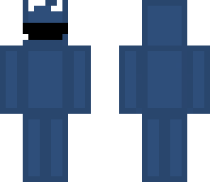blocky cookie monster