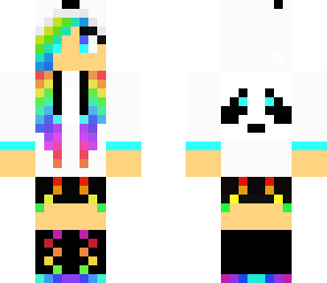 rainbow panda