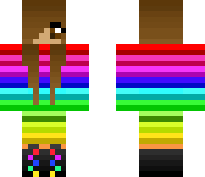 rainbow girl