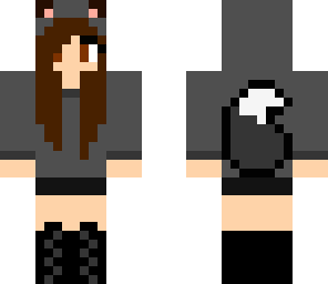 gray wolf girl