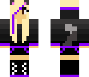 cat hoodie girl