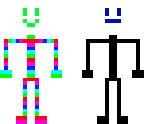 stickman multifacecollor v2