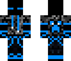 blue ender man