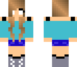 herobrine girl i redid the hair