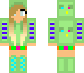 cra cra slime girl also my skin