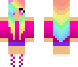 rainbow girl
