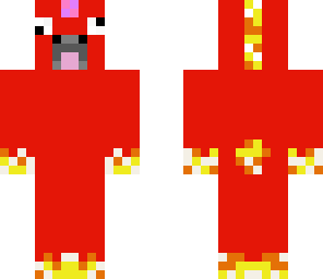 derpy red unicorn