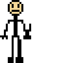 fixed stick man