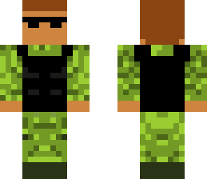 correct army skin with armor