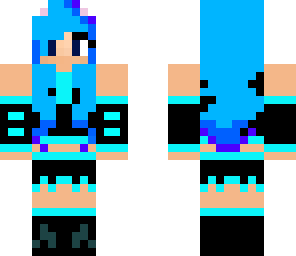 cutie blue girl
