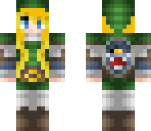link  hair edited