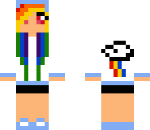 human rainbowdash