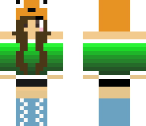 orange panda girl