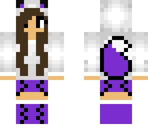 purple fox girl