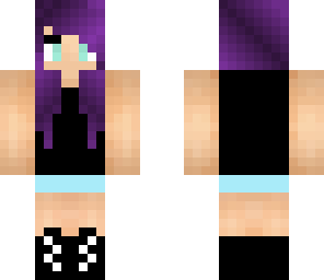 purple girl