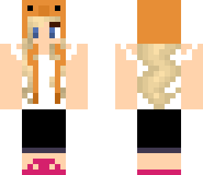 llama hat girl