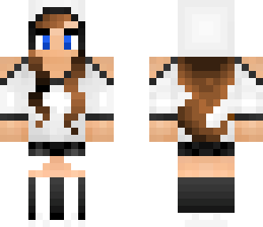 white hoodie tom girl