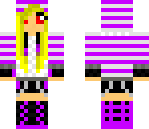 purple girl