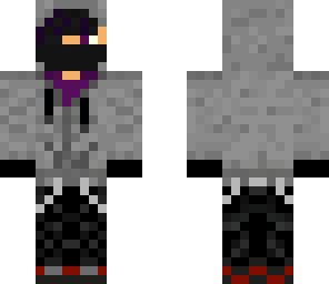 hooded man skin