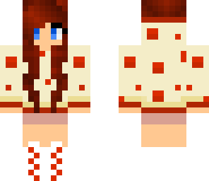 cake hoodie girl