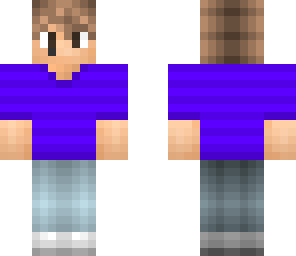 blue shirt
