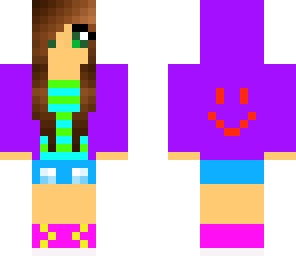 smily jacket girl