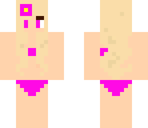 bikini purple girl