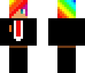 rainbow tuxedo