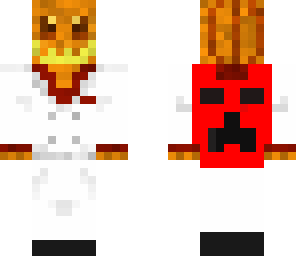 pumkin man with cape