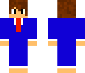 the blue tuxedo boy