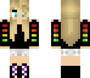 edited rainbiw girl
