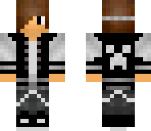 black varsity boy