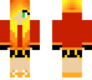 flame x girl