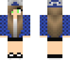 blue hat girl