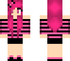 pink and black