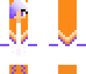 purple and orange ninja
