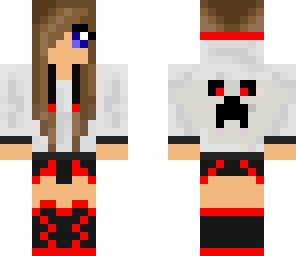 red creeper girl