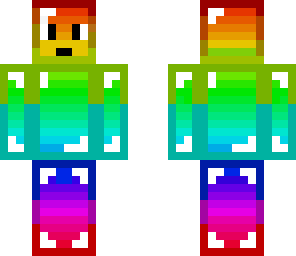 my skin of rainbowness fix